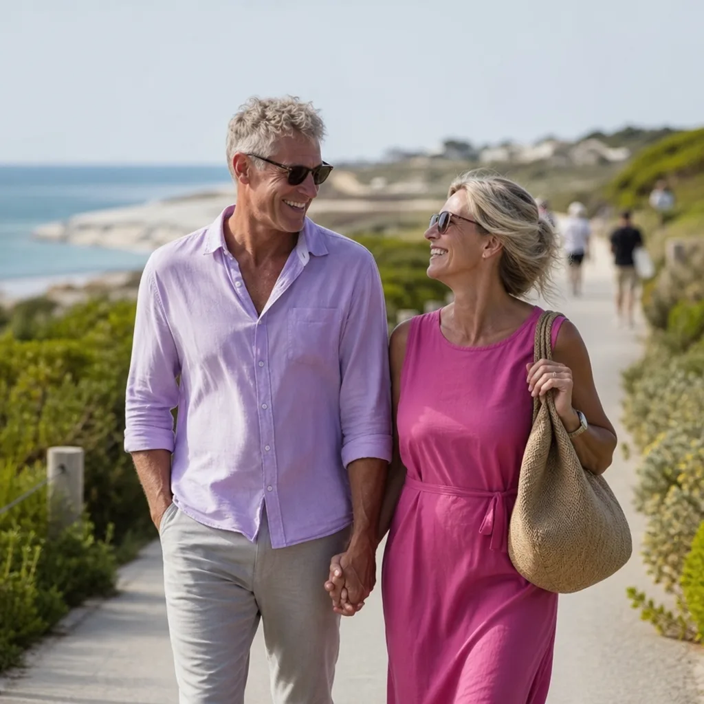 People enjoying an afternoon walk through Kings Park in Perth